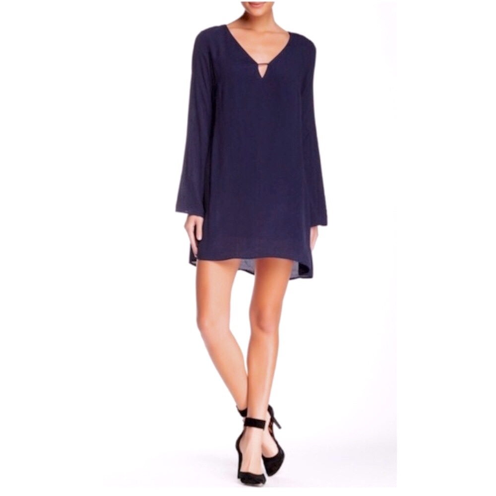 ASTR Navy Shift Dress, Size Small
